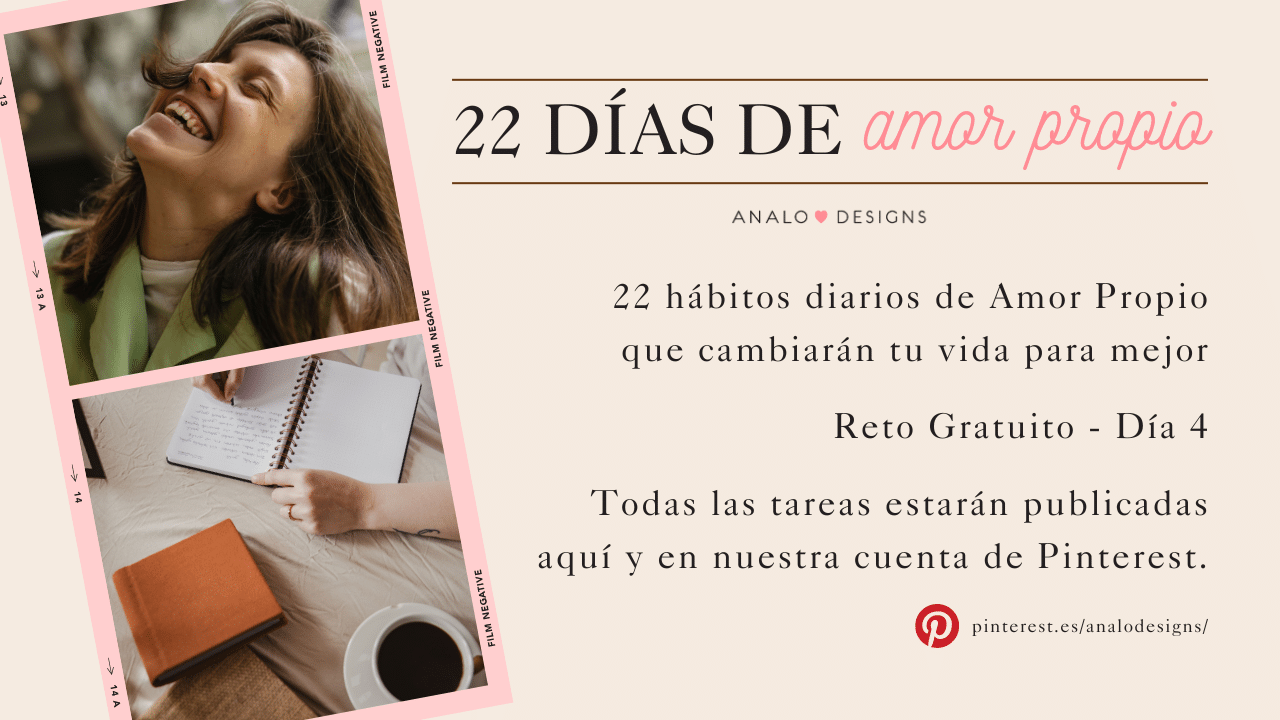 analodesigns mentora de emprendedoras 22 días de amor propio