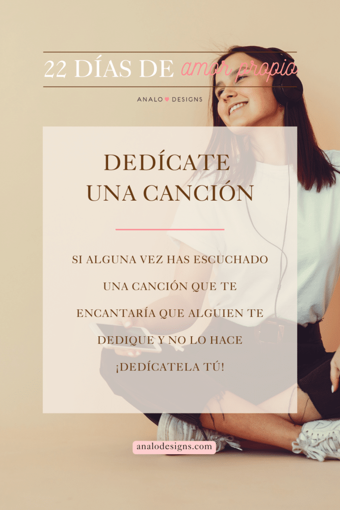 22 días de amor propio, amor propio analodesigns, diario de amor propio