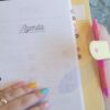 agenda personalizada carpeta a5 analodesigns planner